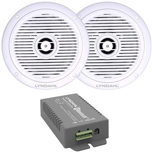 Lyndahl LYNCS180IPS2 2-Wege Set Einbau-Lautsprecher 120W 4Ω Weiß 1 Set