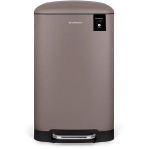 Les-Collectors Mülleimer N719, taupe, aus Edelstahl, 30 Liter