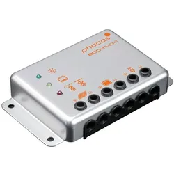 Phocos, Laderegler, Solarladeregler ECO-N-20-T Laderegler PWM 12 V 24 V 20 A