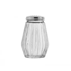 EMGA Zuckerdose | Edelstahl/Glas | 0,26L | 120(h)mm.