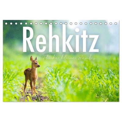 Rehkitz - Flinke kleine Bambis. (Tischkalender 2027 DIN A5 quer), CALVENDO Monatskalender