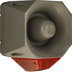 ASSB230120GRL - Asserta Maxi AV, grau, rote Linse, 120 dB, 230V AC
