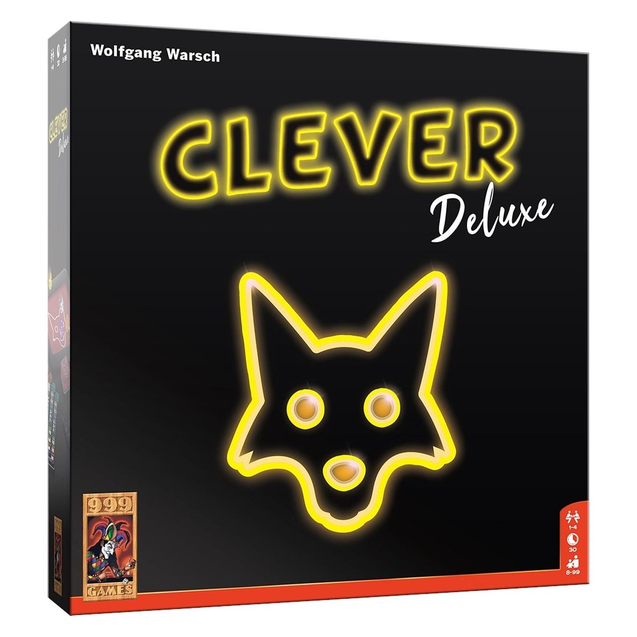 999Games Spel Clever Deluxe (Niederländisch, 1 - 4 Spieler) (999-CLE14)