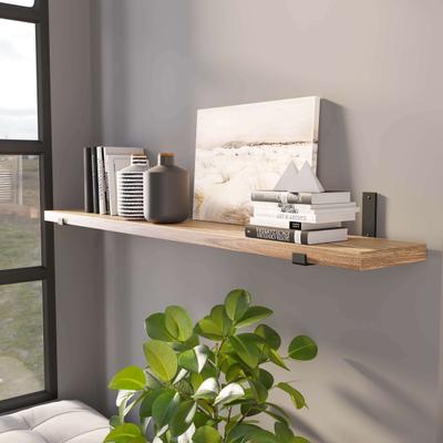Wallniture 60 inch shelf, 9.25'' Deep, Floating Shelves, Wall Shelves for Living Room, Wall Storage Shelving