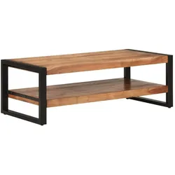 vidaXL, Couchtisch + Beistelltisch, Sarena (Akazie Massivholz) (120 x 55 x 40 cm)