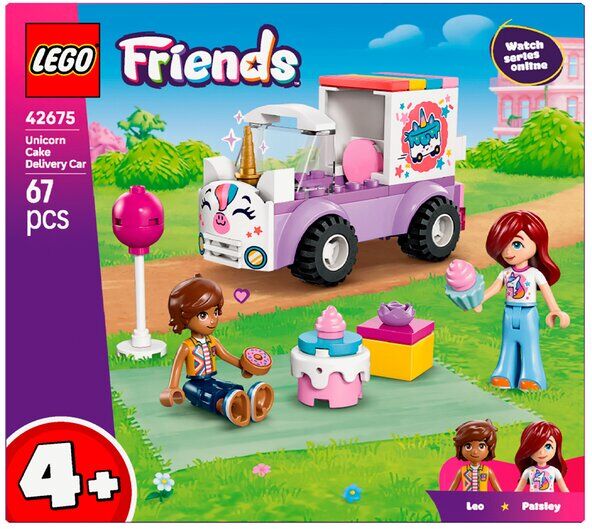Lego CARRO BOLOS UNICORNIO 42675