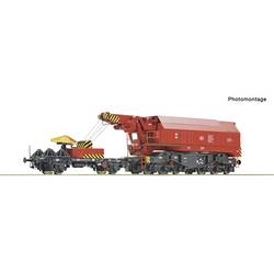 Roco 7310070 H0 Digital-Eisenbahndrehkran (DCC) der Deutschen Bahn mit echten Betriebsfunktionen