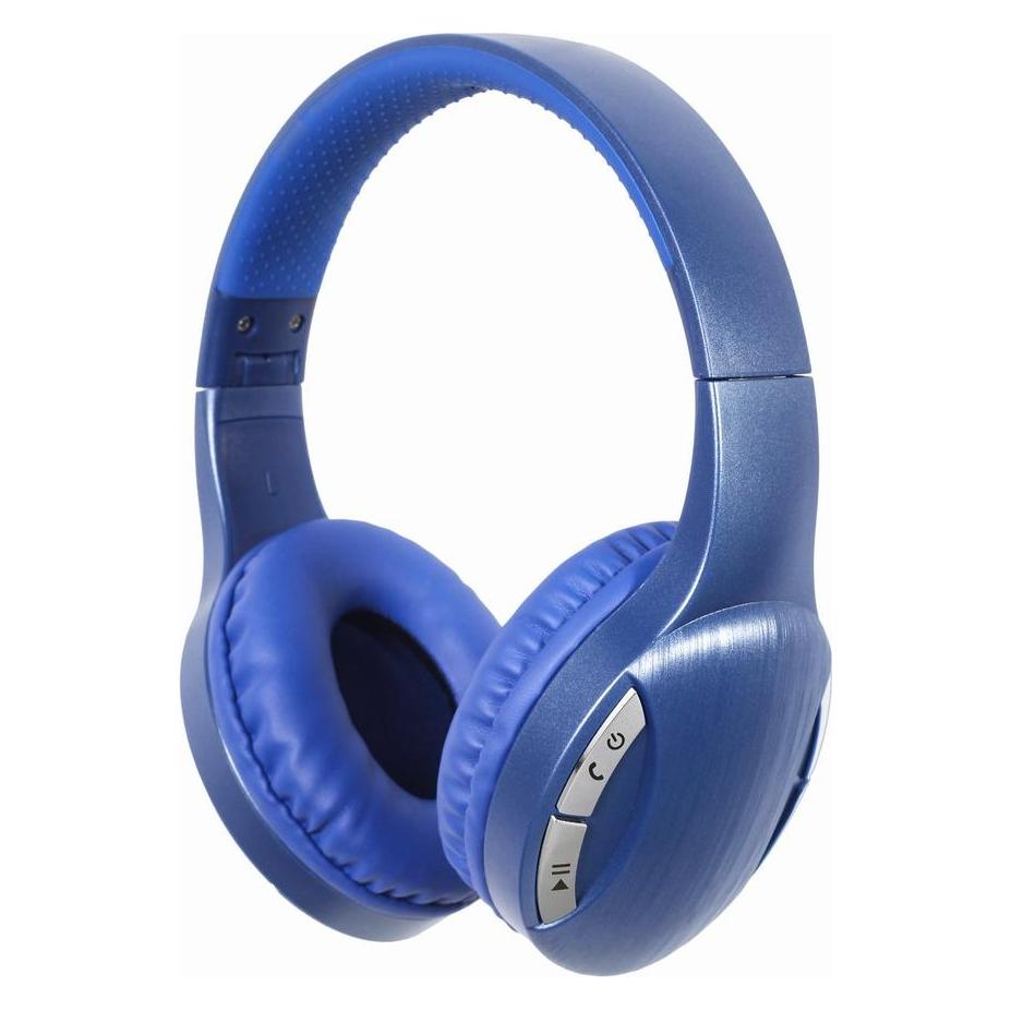 Gembird Bluetooth stereo headset blue (5 h, Kabelgebunden, Kabellos) (BTHS-01-B)