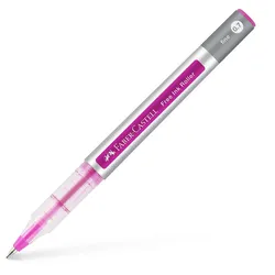 FABER-CASTELL Free Ink Tintenroller grau 0.7 mm Schreibfarbe: Pink