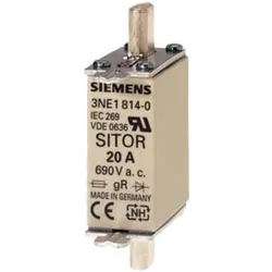 Siemens, Sicherung, SITOR Sicherung 3NE1 690V 80A Grösse 000 (80 A)