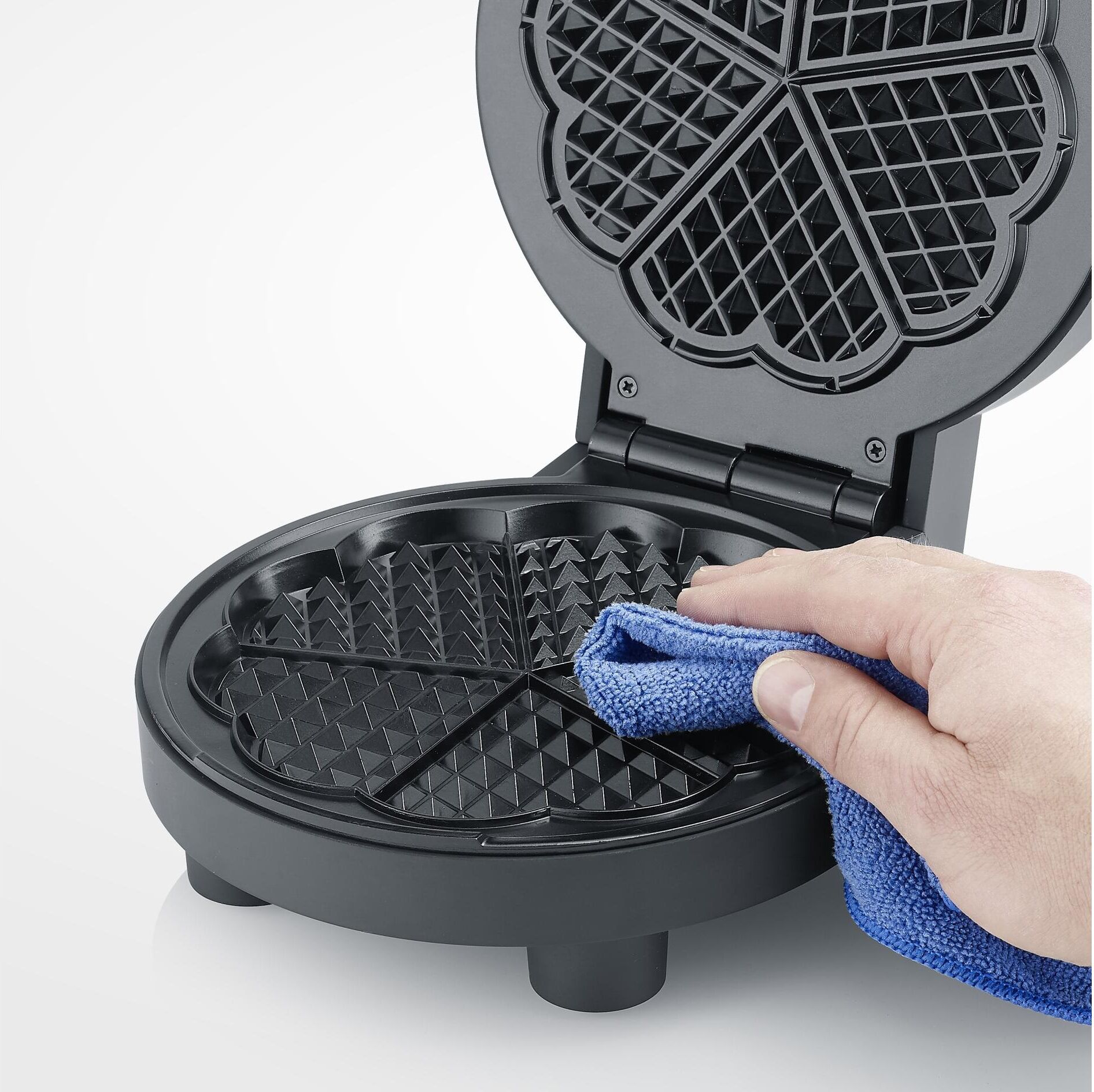 Severin Waffeleisen "WA 2116", schwarz, Waffeleisen, Waffeleisen schwarz Einheitsgröße