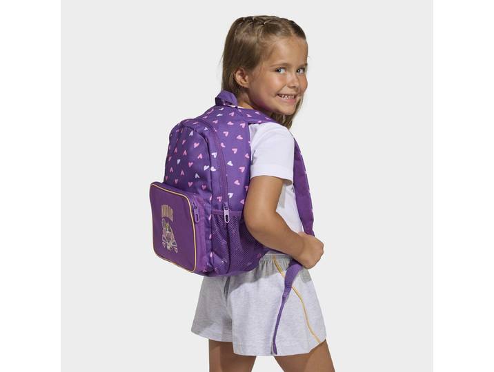 Rucksack ADIDAS PERFORMANCE ADIDAS DISNEY MINNIE MAUS , lila (active lila, semi ice tangerine), Rucksäcke, Mädchen, Rucksack