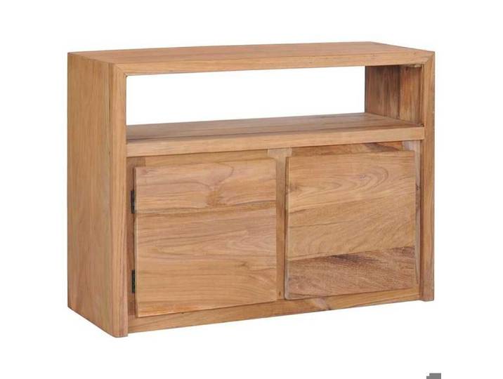 Prix bas - Enfilade Buffet de Cuisine Buffet 80x30x60 cm-Bois de teck massif （382612503332)