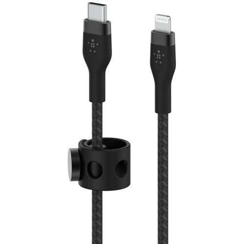 Belkin Flex Lightning/USB-C 15W 1m mfi.zert.schwarz CAA011bt1MBK