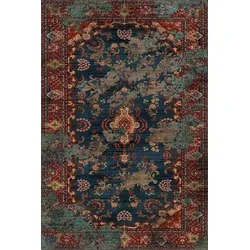 Bamyum Kinevart Bedruckter 160x230 Teppich Chenille-Druck Maschinell Hergestellt