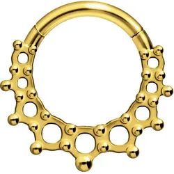 Chirurgenstahl Segmentring Clicker DESIGN