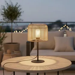 Tischleuchte Ivo in creme max. 40 Watt