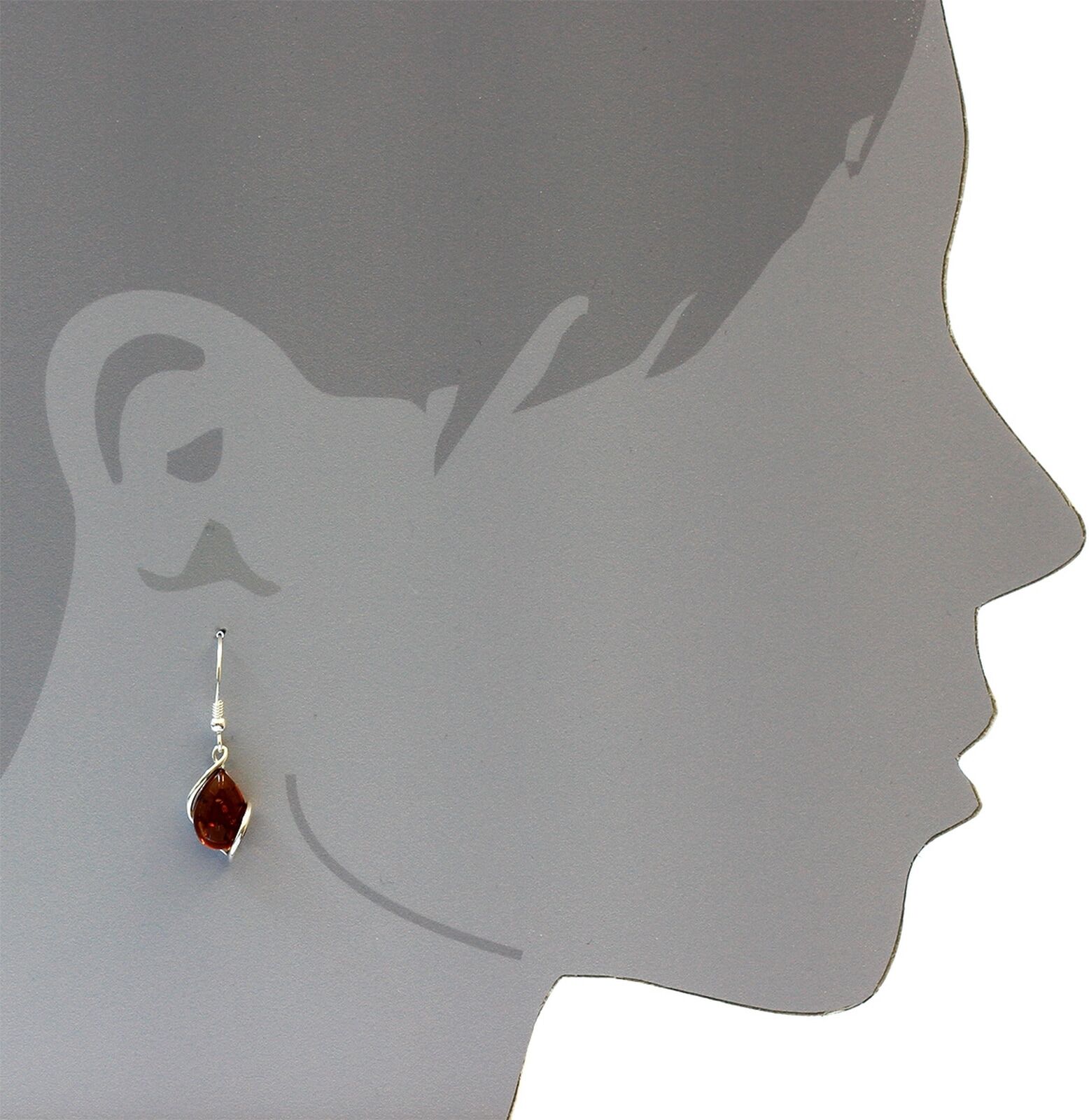 Paar Ohrhänger OSTSEE-SCHMUCK "Ostsee-Schmuck Ohrhänger Romy Ohrhänger Romy", weiss (weiß), Ohrringe, Damen, 36 x 11mm, Silber 925 (Sterlingsilber), Paar Ohrhänger weiß 36 x 11mm, Silber 925 (Sterlingsilber)