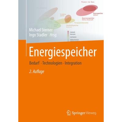 Energiespeicher - Bedarf, Technologien, Integration, Gebundene Ausgabe von , Springer Berlin, 978-3-662-48892-8