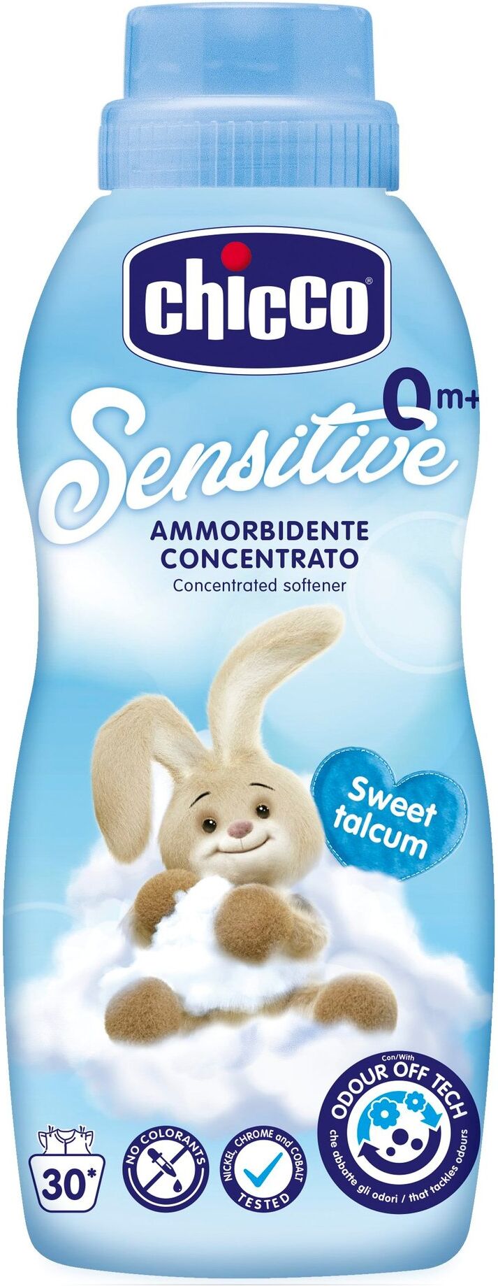 Ammorbidente bucato Chicco 67294 2 SENSITIVE Cuore di Talco