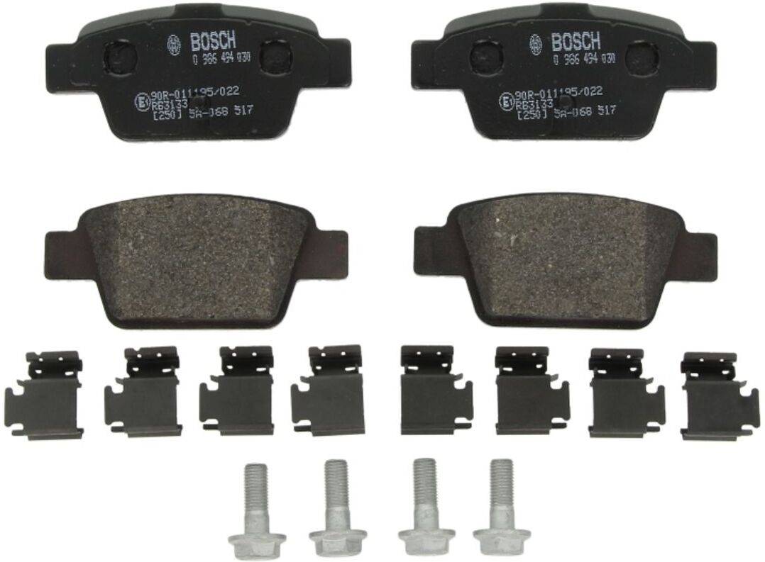 Bremsbelagsatz BOSCH 0 986 494 030, Hinten