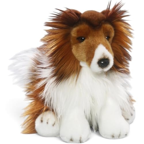 Carl Dick Pluchen knuffel Collie liggend, 25 cm