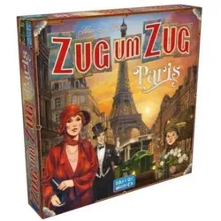 Dow Ttr Zug Um Zug Paris (De) (Deutsch, 2 - 4 Spieler)