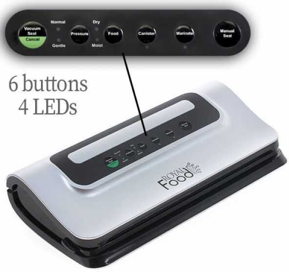 Royal Food RSV 3250 Super - Machine sous vide - Barre de soudure de 30 cm