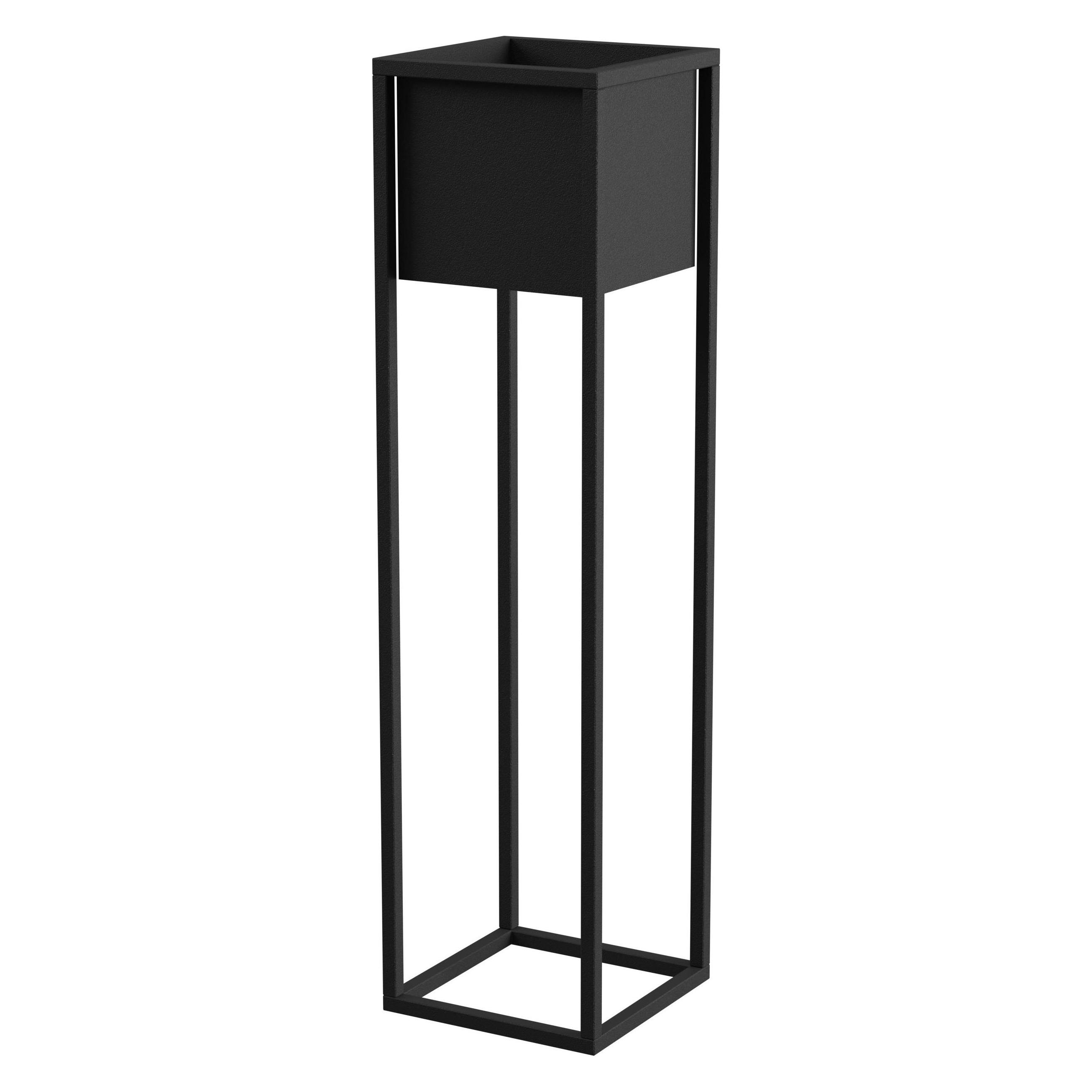 Garden Center FLOWER POT COVER NANTES L BLACK 23X23X90 (4772013397397)