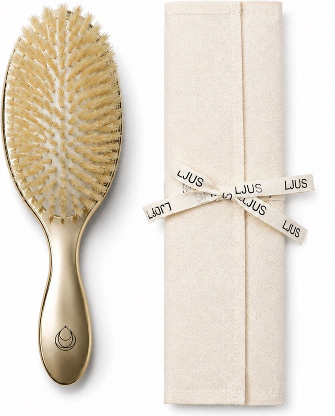LJUS Gold Hair Brush