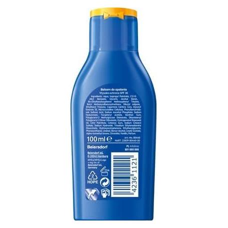 NIVEA Sun Protect & Moisture Moisturizing Sunscreen Balm Spf30 100 Ml (SPF 30, 100 ml) (58787253)