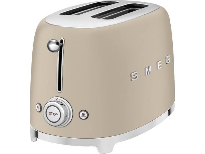 Smeg Toaster TSF01MLMEU, 2 Schlitze, für 2 XXL-Toastscheiben, 950 W