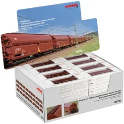 Märklin 00730 H0 Display Schwenkdachwagen Bauart Tals 968, DB, Ep. IV