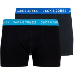 Jack & Jones Herren Boxershort JACRICH TRUNKS 2er Pack - Surf the Web - S