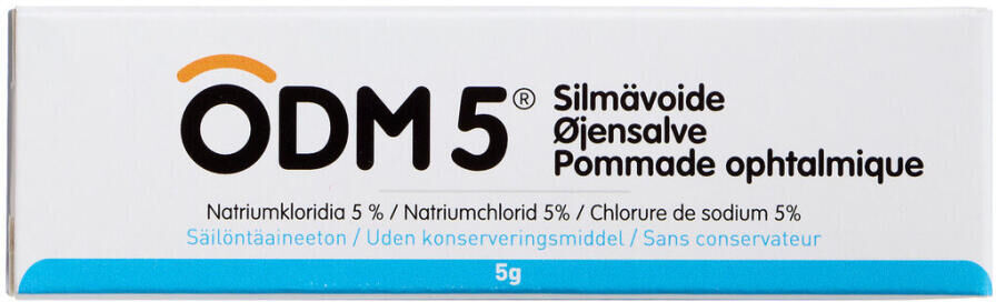 ODM 5 Øjensalve Medicinsk udstyr 5 g