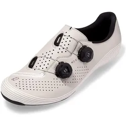 Quoc, Herren, Veloschuhe, M3 Sport Road Shoe - Chalk (39), Grau, Weiss