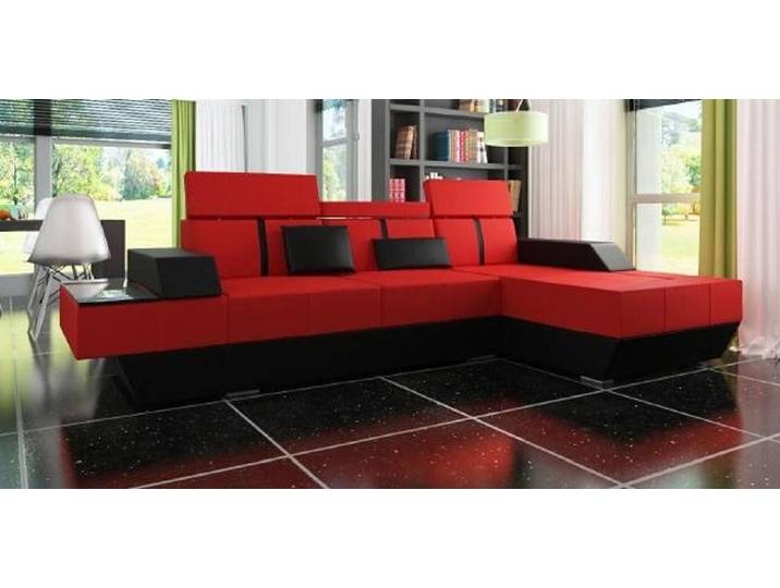 Xlmoebel Ecksofa Maßgeschneidertes Ledersofa mit USB-Anschluss für maximalen Komfort, Ecksofa, Hergestellt in Europa