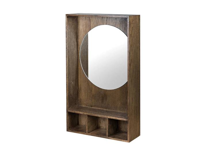 Mette Ditmer Show-me Spiegel mit Ablage small Dark oiled