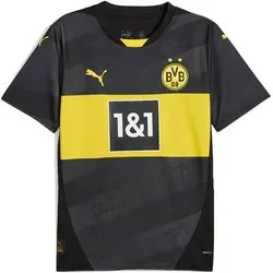 PUMA Herren Fantrikot BVB Away Trikot Replica, Größe L in Schwarz Schwarz