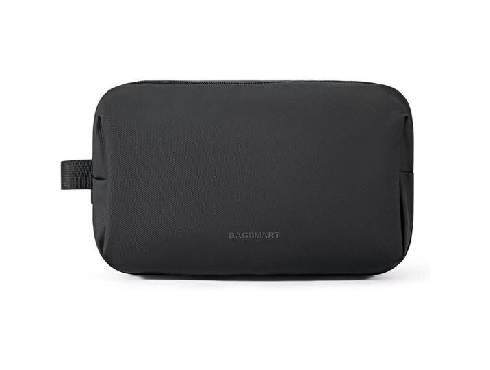 Kulturbeutel Schwarz 25 x 14 x 15 cm, 11x16x26 cm, Badaccessoires, Kosmetikdosen