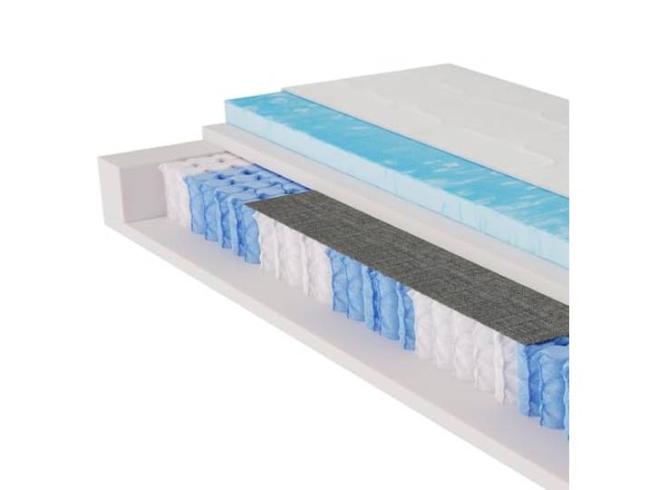 BeCo Royal Komfort Gel Taschenfederkernmatratze mit Topper 100 x 200 cm H3 Höhe 26 cm - atmungsaktive Taschenfederkern Matratze mit Boxspring-Feeling durch 7 Zonen & punktelastischer Komfortpolsterung