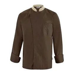 Herren Kochjacke "CABBAGE" - M - braun