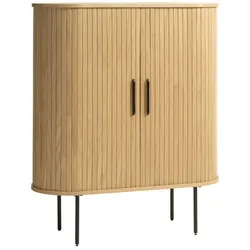 Highboard Nola Holz Beige Natur