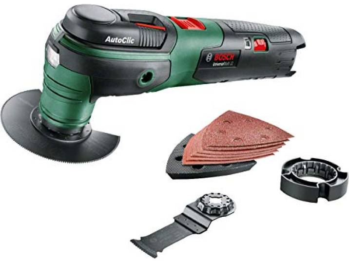 Bosch Home and Garden UniversalMulti 12 0603103000 Multifunktionswerkzeug ohne Akku 12V Anzahl mitgelieferte Akkus 0
