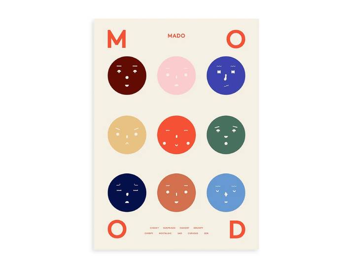 Paper Collective - Nine Moods, 70 x 100 cm