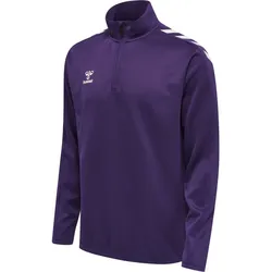 hummel Core XK Poly 1/2-Zip Trainings-Top Herren acai/white 3XL