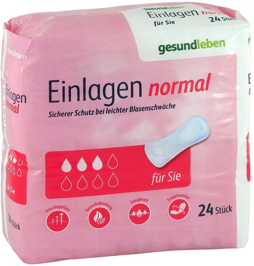 Gesund Leben Einlagen normal