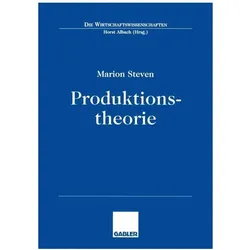 Produktionstheorie, Fachbücher von Marion Steven