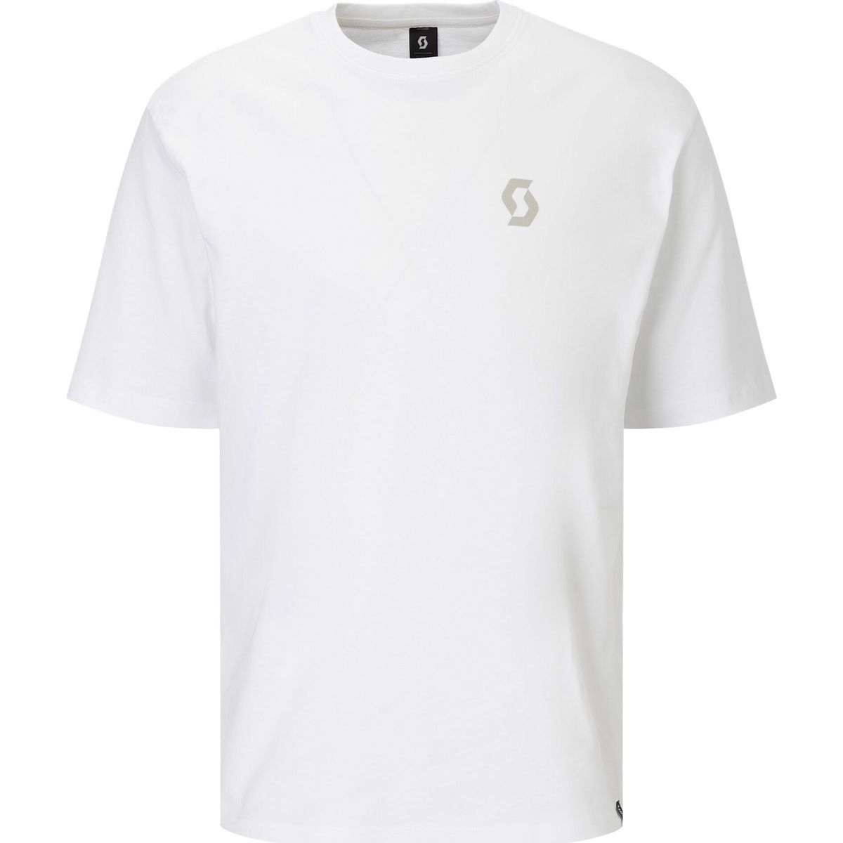 Scott Tee M's Graphic SS white (0002) S 4247120002006