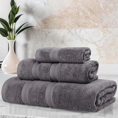 Superior Smart Dry Zero Twist Cotton 3-Piece Assorted Towel Set